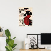 Manege Petit Bicycles Vintages Werbeplakat Poster (Heimbüro)