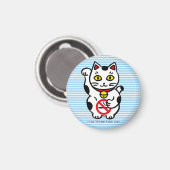 maneki_cat magnets magnet (Vorderseite/Rückseite)