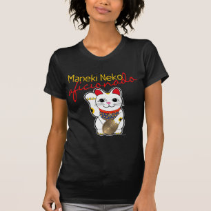 Maneki Neko Anhänger T-Shirt