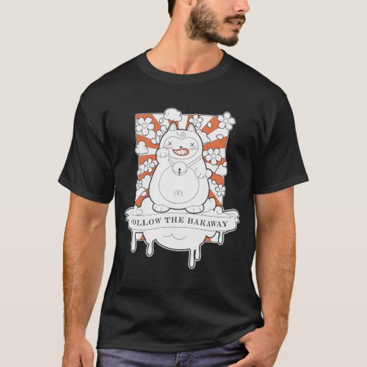 Maneki Neko - Baka mischen wieder T-Shirt (Vorderseite)