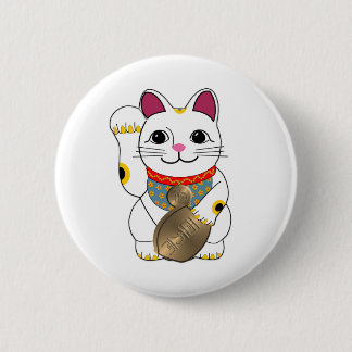 Maneki Neko Button
