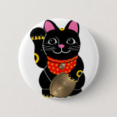 Maneki Neko Button (Vorderseite)