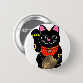 Maneki Neko Button (Vorne & Hinten)