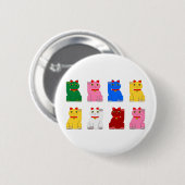 Maneki Neko Button (Vorne & Hinten)