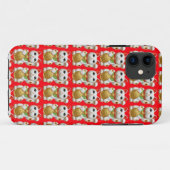 maneki-neko Charme-Talisman welc glücklicher Katze Case-Mate iPhone Hülle (Rückseite (Horizontal))