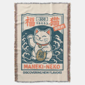Maneki-Neko Decke (Vorderseite Vertikal)