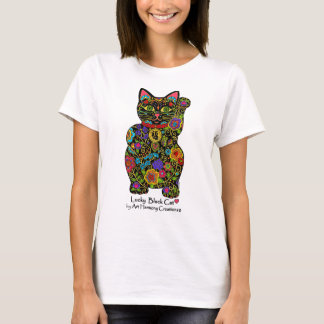 Maneki Neko der T - Shirt Frau