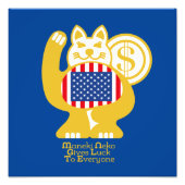 MANEKI NEKO EL GATO DE LA SUERTE / Version EEUU Fotodruck (Vorne)