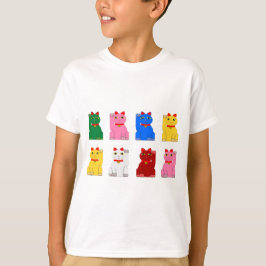Maneki neko für Kinder T-Shirt