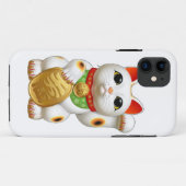 maneki-neko glückliche Katze Case-Mate iPhone Hülle (Rückseite (Horizontal))