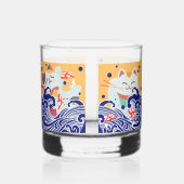 MANEKI NEKO Glückskatzenglas Whiskyglas (Rechts)