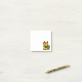 Maneki Neko: Golden Lucky Cat Post-it Klebezettel (Auf Schreibtisch)