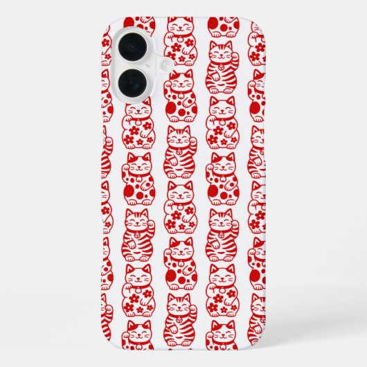 Maneki Neko iPhone Hülle (Rückseite)
