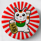 Maneki Neko: Japanisch Lucky Cat Button