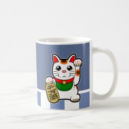 Maneki Neko: Japanisch Lucky Cat Kaffeetasse
