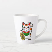 Maneki Neko: Japanisch Lucky Cat Milchtasse (Rechts)
