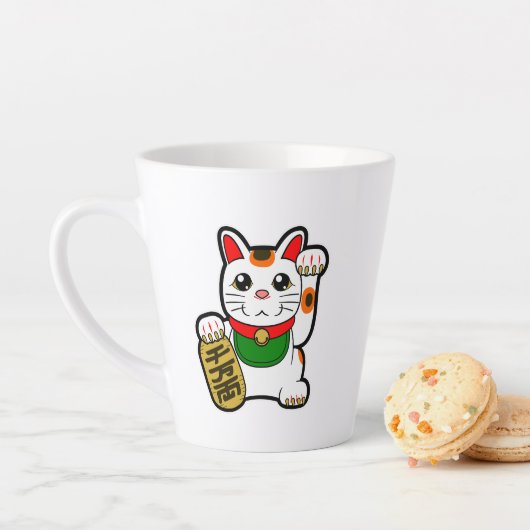 Maneki Neko: Japanisch Lucky Cat Milchtasse (Beispiel)