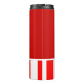 Maneki Neko: Japanisch Lucky Cat Thermosbecher (Rückseite)