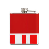 Maneki Neko: Japanische glückliche Katze Flachmann (Rückseite)