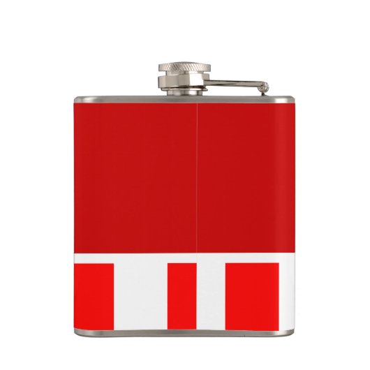 Maneki Neko: Japanische glückliche Katze Flachmann (Rückseite)