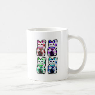 Maneki Neko JAPANISCHER Geld CAT Kaffeetasse