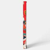 Maneki-Neko, Japanischer Lucky Cat Samsung Galaxy Hülle (Linke Seite)