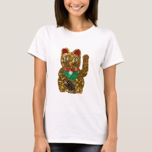 Maneki-Neko-Katze T-Shirt