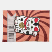 Maneki Neko Küchentuch (Horizontal)