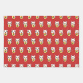 Maneki Neko - Lucky Cat Geschenkpapier Set (Vorderseite 2)