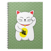 Maneki Neko Lucky Cat Notizblock (Vorderseite)