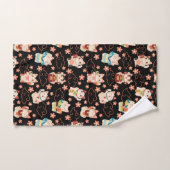 Maneki Neko Lucky Cats Badehandtuch-Set Badhandtuch Set (Handtuch)