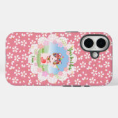 Maneki Neko Lucky Luna Case-Mate iPhone Case (Rückseite (Horizontal))