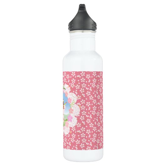 Maneki Neko Lucky Luna Edelstahlflasche (Rechts)