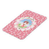 Maneki Neko Lucky Luna Flexibles Foto Magnet (Linke Seite)