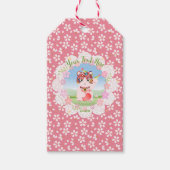 Maneki Neko Lucky Luna Geschenkanhänger (Vorderseite)