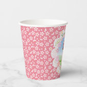 Maneki Neko Lucky Luna Papiertasse Pappbecher (Vorderseite)