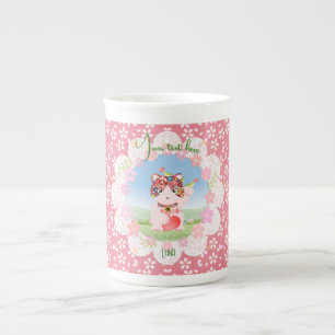 Maneki Neko Lucky Luna Porzellantasse