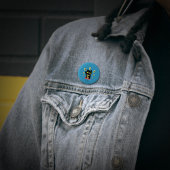 Maneki Neko Lucky Poilue Button