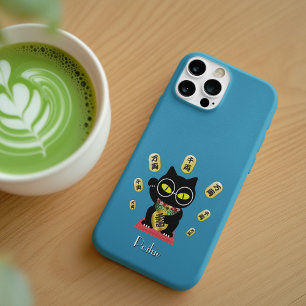 Maneki Neko Lucky Poilue iPhone 16 Pro Max Hülle