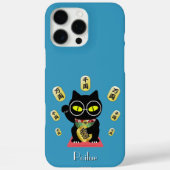 Maneki Neko Lucky Poilue Case-Mate iPhone Hülle (Rückseite)