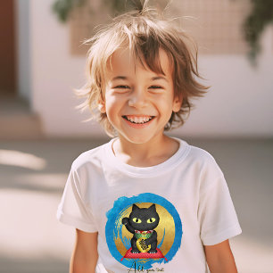 Maneki Neko Lucky Poilue Kids' T-Shirt