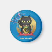 Maneki Neko Lucky Poilue Magnet (Vorne)