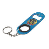 Maneki Neko Lucky Poilue Mini Flaschenöffner (Vorderseite Schrägansicht)