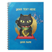 Maneki Neko Lucky Poilue Notizblock (Vorderseite)