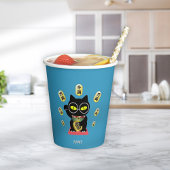 Maneki Neko Lucky Poilue Pappbecher