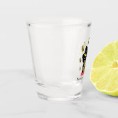 Maneki Neko Lucky Poilue Schnapsglas (Links)