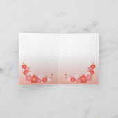 Maneki Neko Lucky Poiluna geklappt Feiertagskarte (Innenseite)