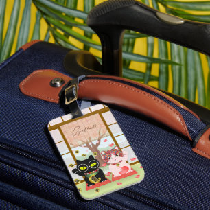 Maneki Neko Lucky Poiluna Gepäckanhänger