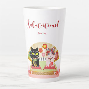 Maneki Neko Lucky Poiluna Milchtasse