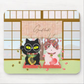 Maneki Neko Lucky Poiluna Mousepad (Vorne)